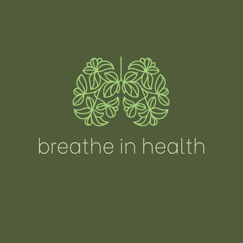 Logo for Breathe in Health.